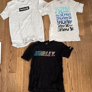 Set of 3 Hurley boys t-shits